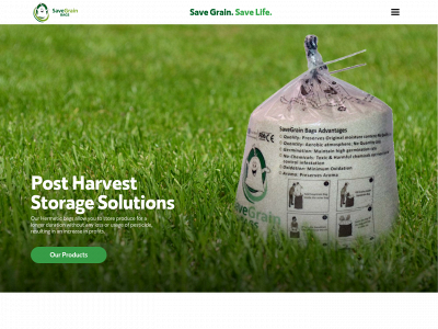 savegrainbags.com snapshot