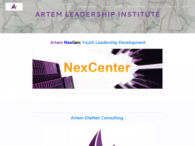 www.artemleaders.com snapshot