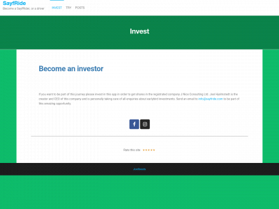 sayfride.com snapshot