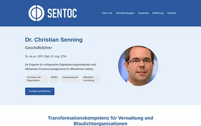 sentoc.ch snapshot