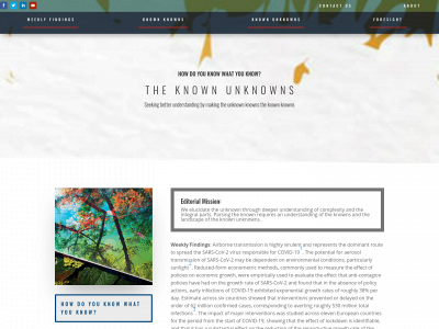 theknownunknowns.com snapshot