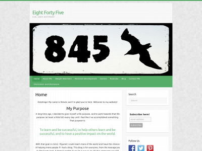 eightfortyfive.org snapshot