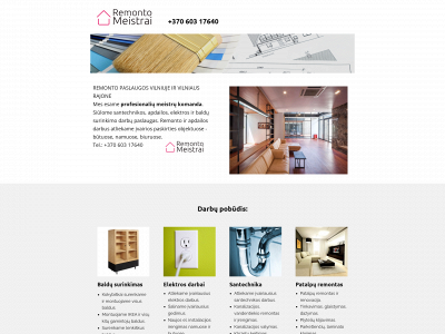 remontomeistrai.lt snapshot