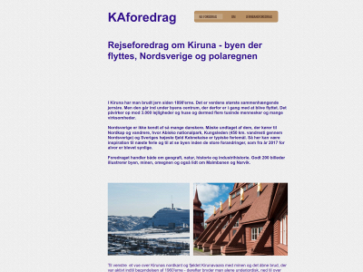 kaforedrag.dk snapshot