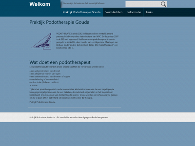 gouda-podotherapie.nl snapshot