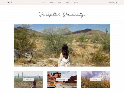 scriptedserenity.com snapshot