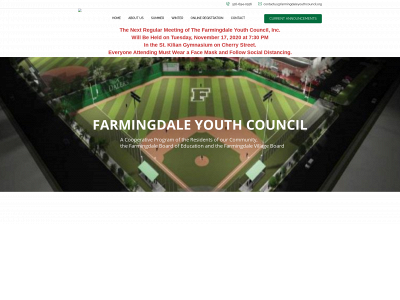 farmingdaleyouthcouncil.org snapshot