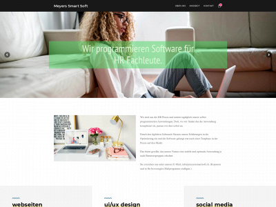 meyerssmartsoft.ch snapshot