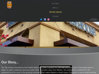 thetaphousemadera.com snapshot