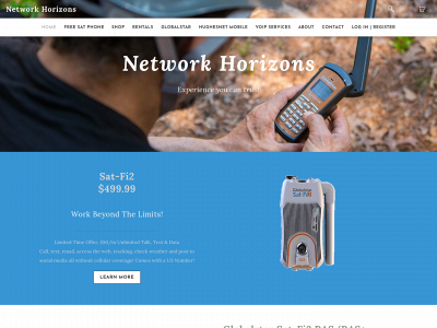 www.network-horizons.net snapshot