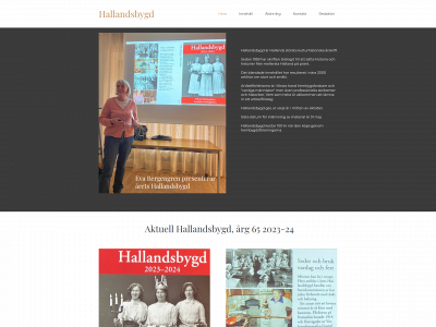 hallandsbygd.se snapshot