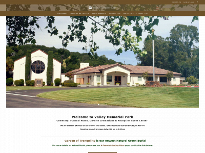 www.valleymemorialpark.com snapshot