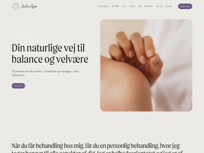 julieszone.dk snapshot