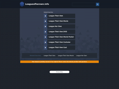 leagueofherown.info snapshot