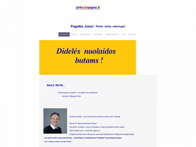 pirkbutapigiau.lt snapshot