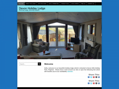 devonholidaylodge.com snapshot
