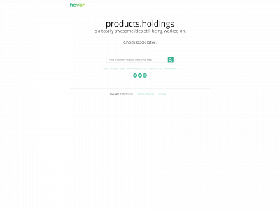 products.holdings snapshot