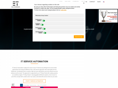 elba.technology snapshot