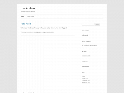 chuckschow.com snapshot
