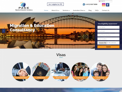 pacemigration.com.au snapshot