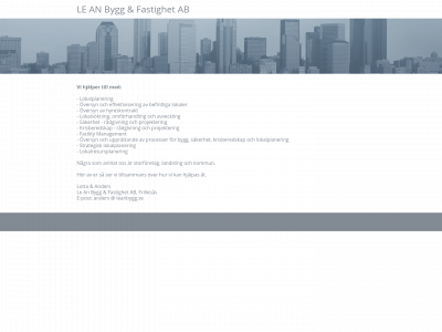 leanbygg.se snapshot