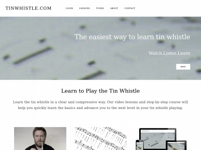 www.tinwhistle.com snapshot