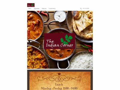theindiancorner.se snapshot