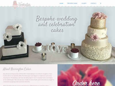newington-cakes.com snapshot