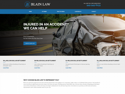 blain-law.com snapshot