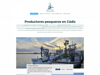 productorespesquerosbarbatecadiz.org snapshot