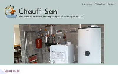chauff-sani.be snapshot