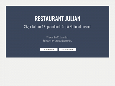 restaurantjulian.com snapshot