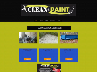 clean-paint.be snapshot