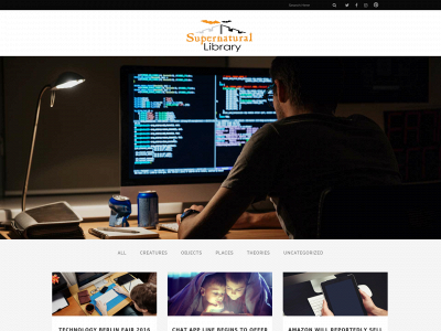 supernaturallibrary.com snapshot