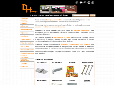 herrajescocina.es snapshot