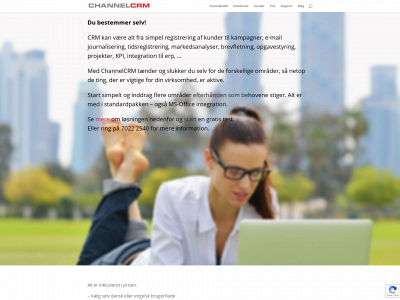 channelcrm.dk snapshot