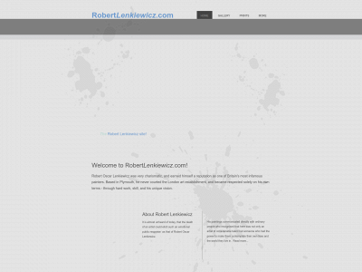 robertlenkiewicz.com snapshot