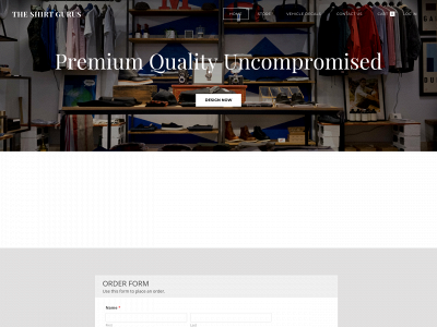 www.theshirtgurus.com snapshot