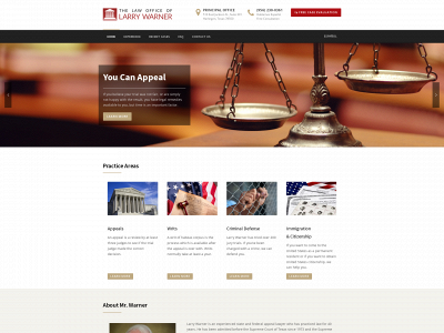 larrywarner.com snapshot