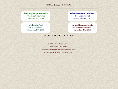 fuscorealty.com snapshot