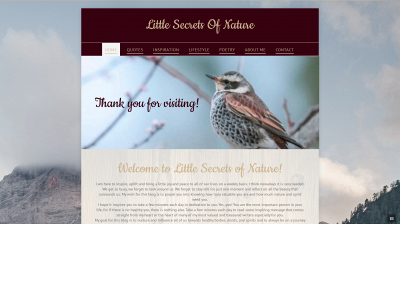 littlesecretsofnature.com snapshot
