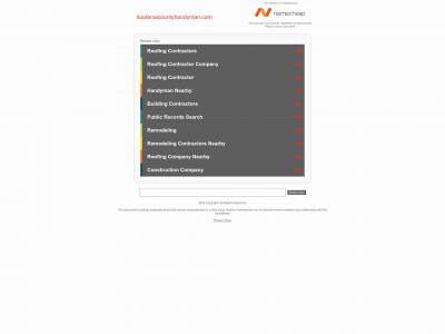 kootenaicountyhandyman.com snapshot