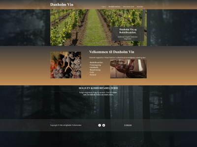 danholmvin.dk snapshot