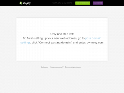 gymnjoy.com snapshot