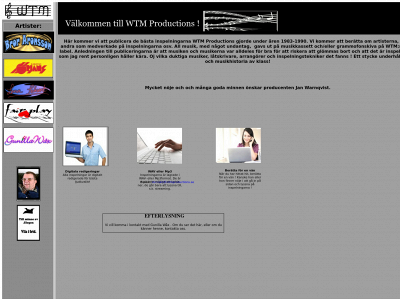 wtmproductions.se snapshot