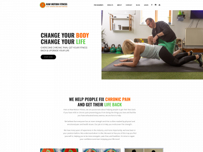 rawmotionfitness.com snapshot