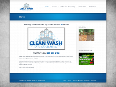 cleanwashservices.com snapshot