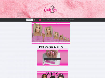 candyleehair.com snapshot
