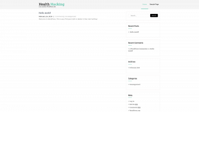 healthhacking101.com snapshot