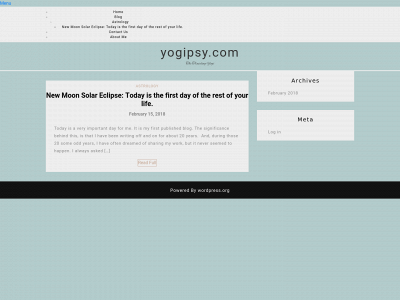 yogipsy.com snapshot